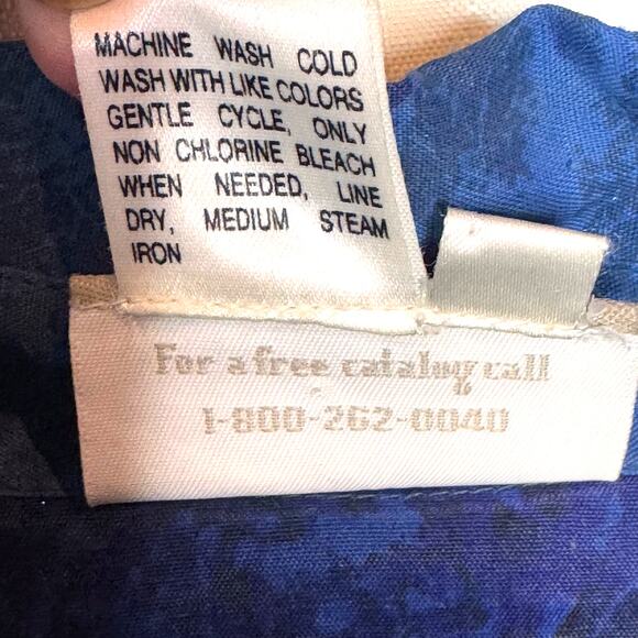 COLDWATER CREEK Patchwork Tunic Womens Plus Size 2X Button Down Casual Lagenlook - Picture 7 of 10